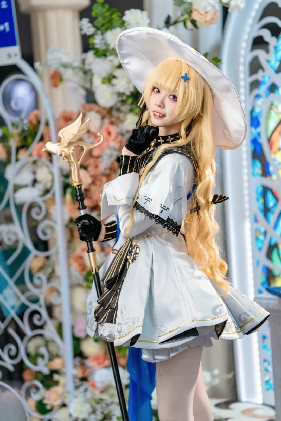 【菲比cos】鸣潮白衣少女的CPG08漫展全记录 - 第 1 张