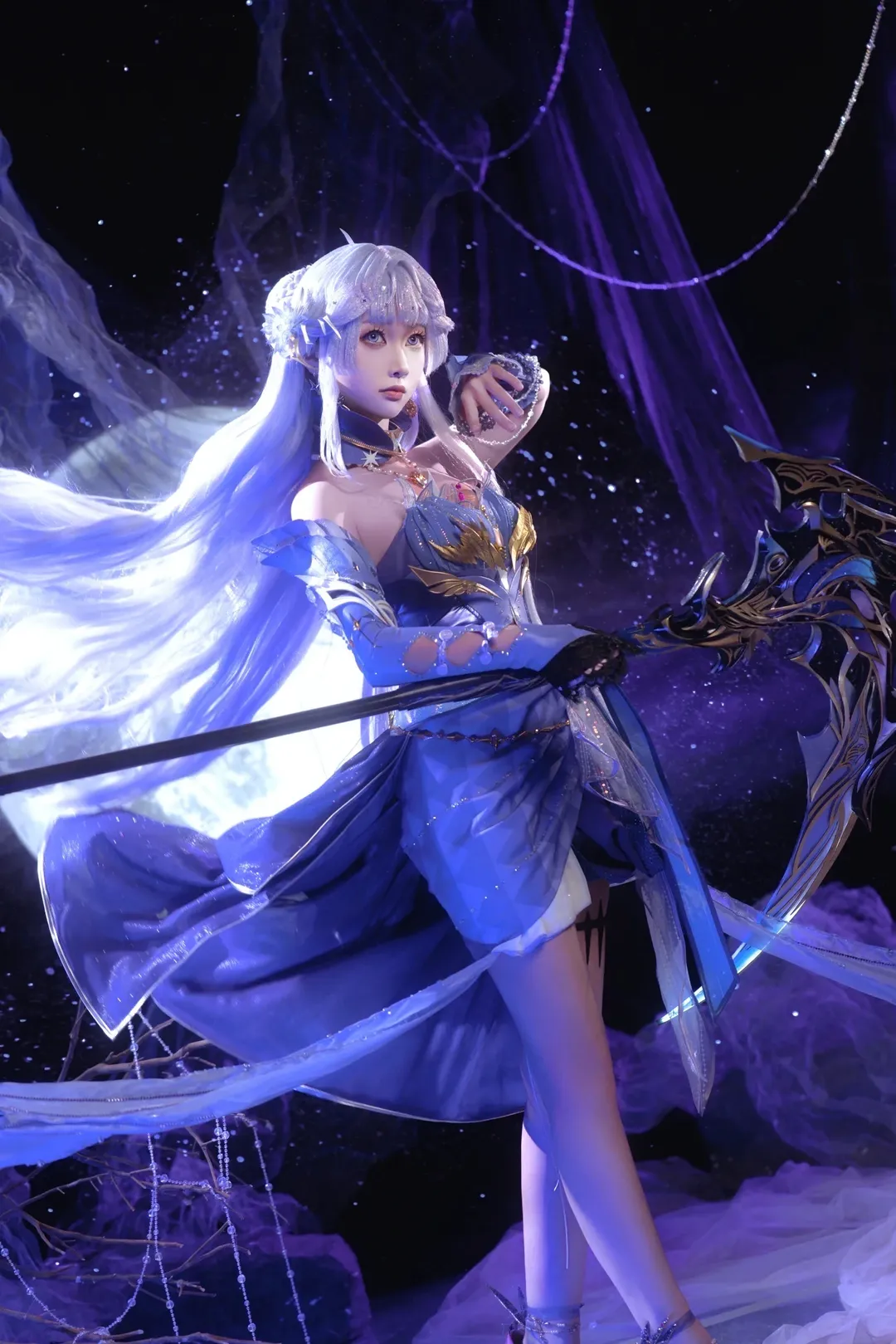 【圣采儿cos】神印王座轮回圣女暗夜降临 - 第 3 张