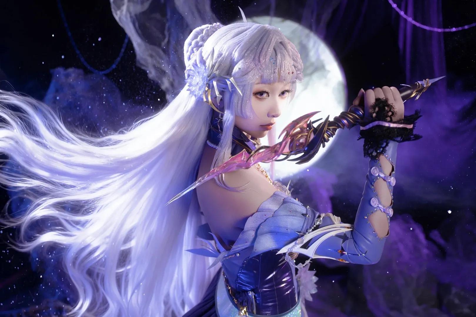 【圣采儿cos】神印王座轮回圣女暗夜降临 - 第 8 张