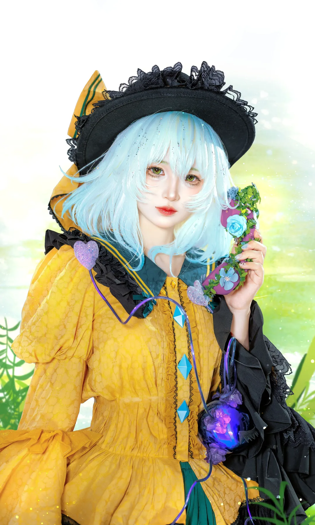 【古明地恋cos】东方project 绿意与光影中的魔法使 - 第 2 张