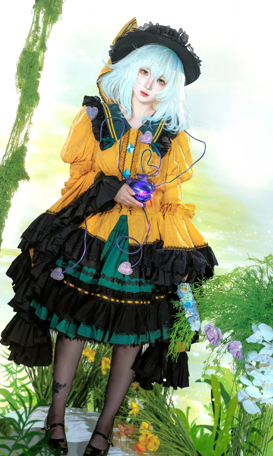 【古明地恋cos】东方project 绿意与光影中的魔法使 - 第 3 张