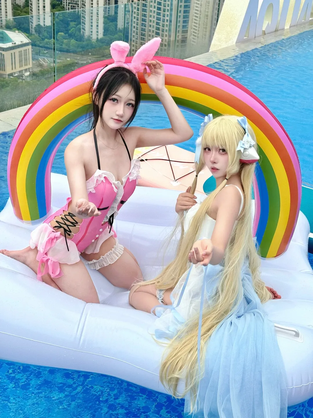 【沈妙cos】小叽的夏日水上乐园清凉之旅 - 第 4 张
