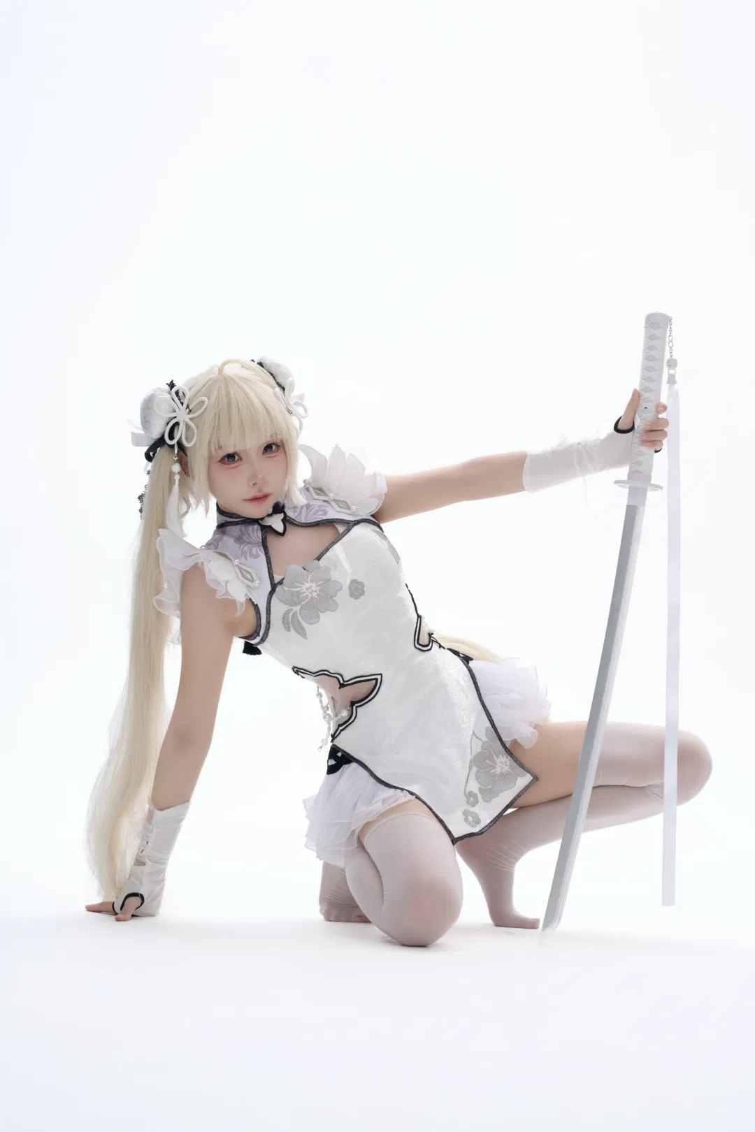 【殷紫萍cos】玉髓冰心这套造型的质感与动作拍摄记录 - 第 2 张