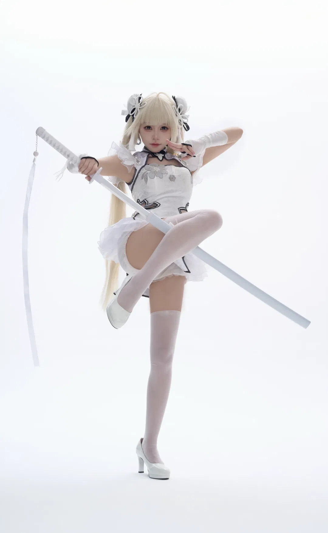 【殷紫萍cos】玉髓冰心这套造型的质感与动作拍摄记录 - 第 5 张