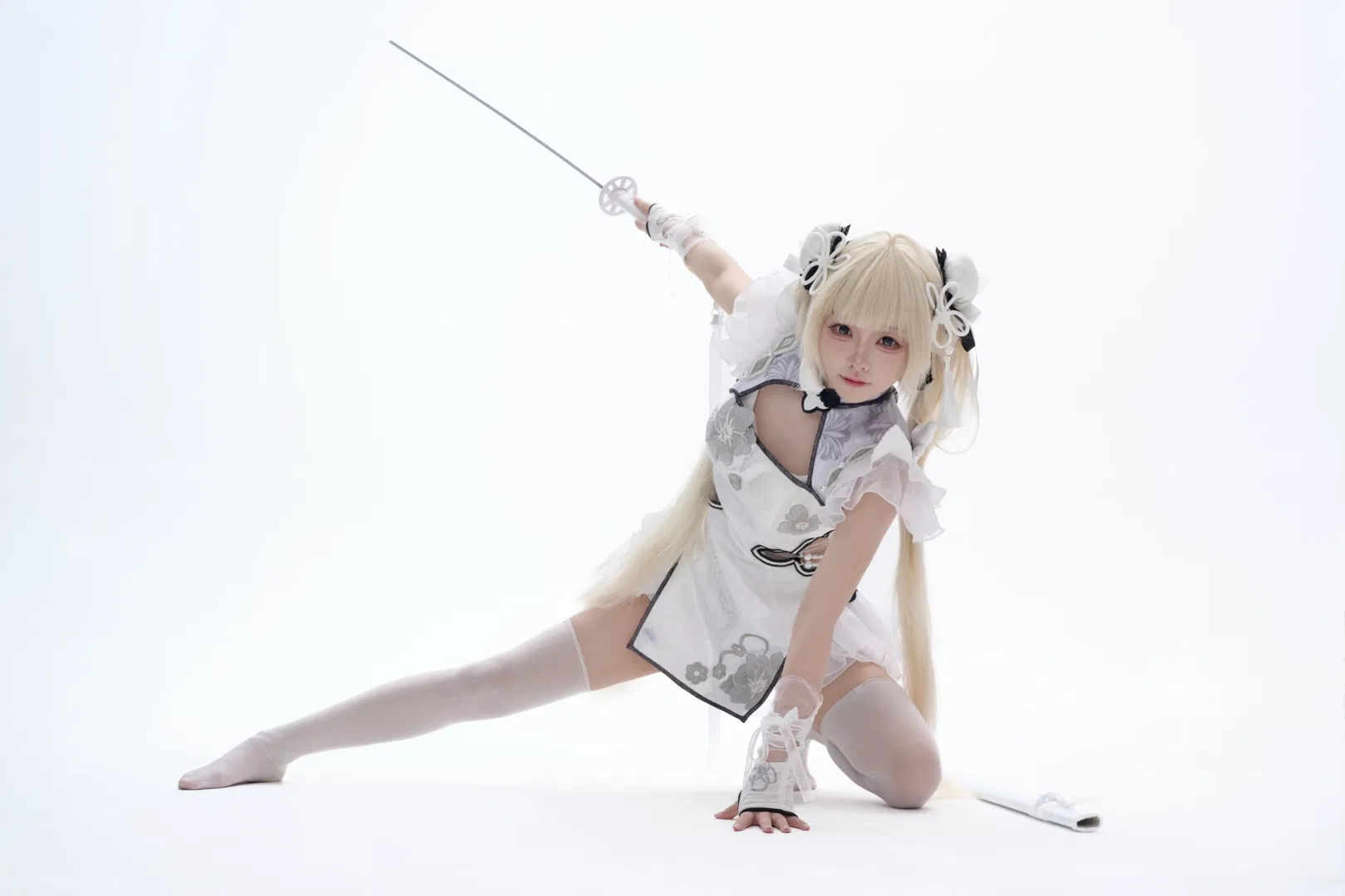 【殷紫萍cos】玉髓冰心这套造型的质感与动作拍摄记录 - 第 9 张