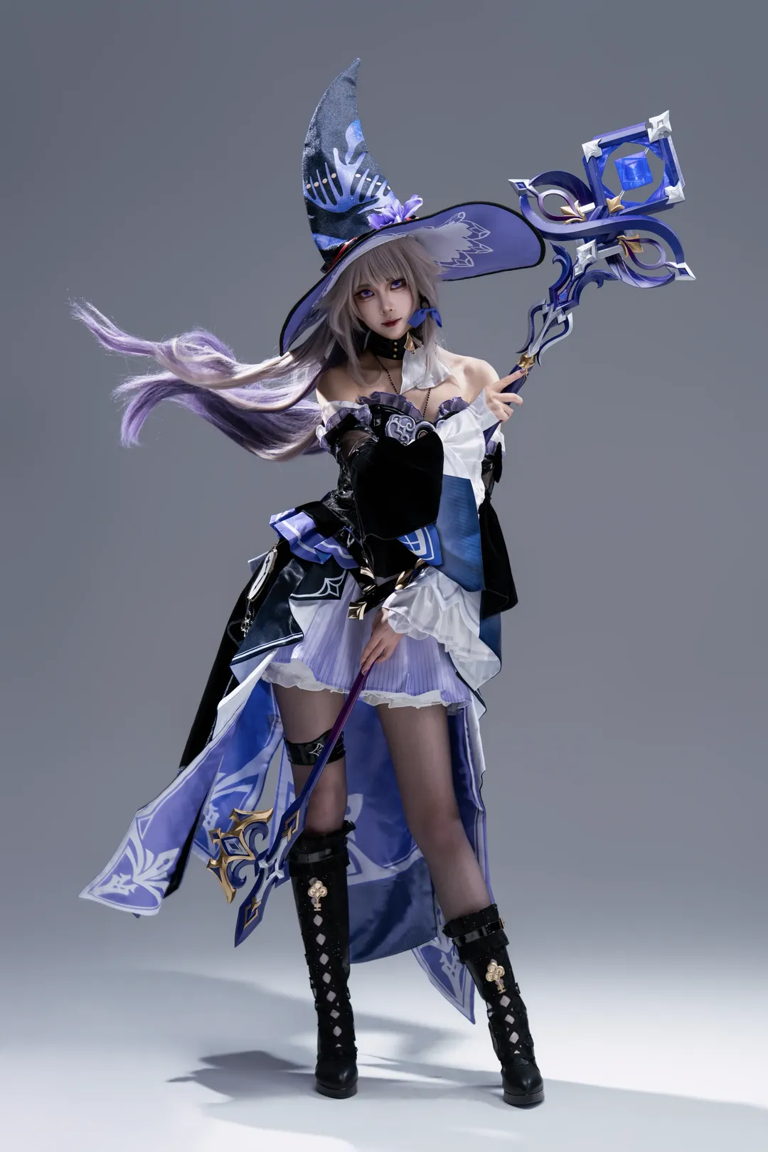 【大黑塔cos】白棚里的智慧与魅力，关于问题的答案 - 第 2 张