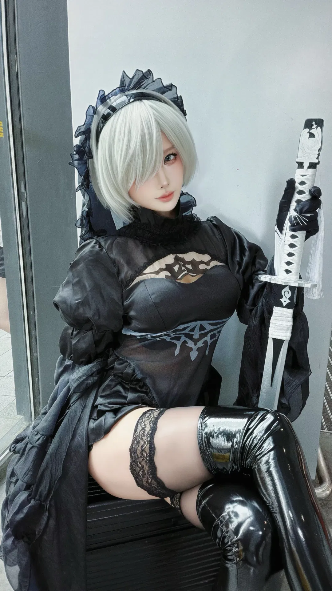 【2Bcos】黑花嫁造型亮相萤火虫漫展 - 第 2 张