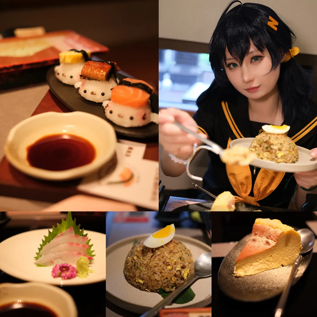 【铃cos】绝区零铃的觅食日记，寿喜烧与和牛也太搭了 - 第 2 张