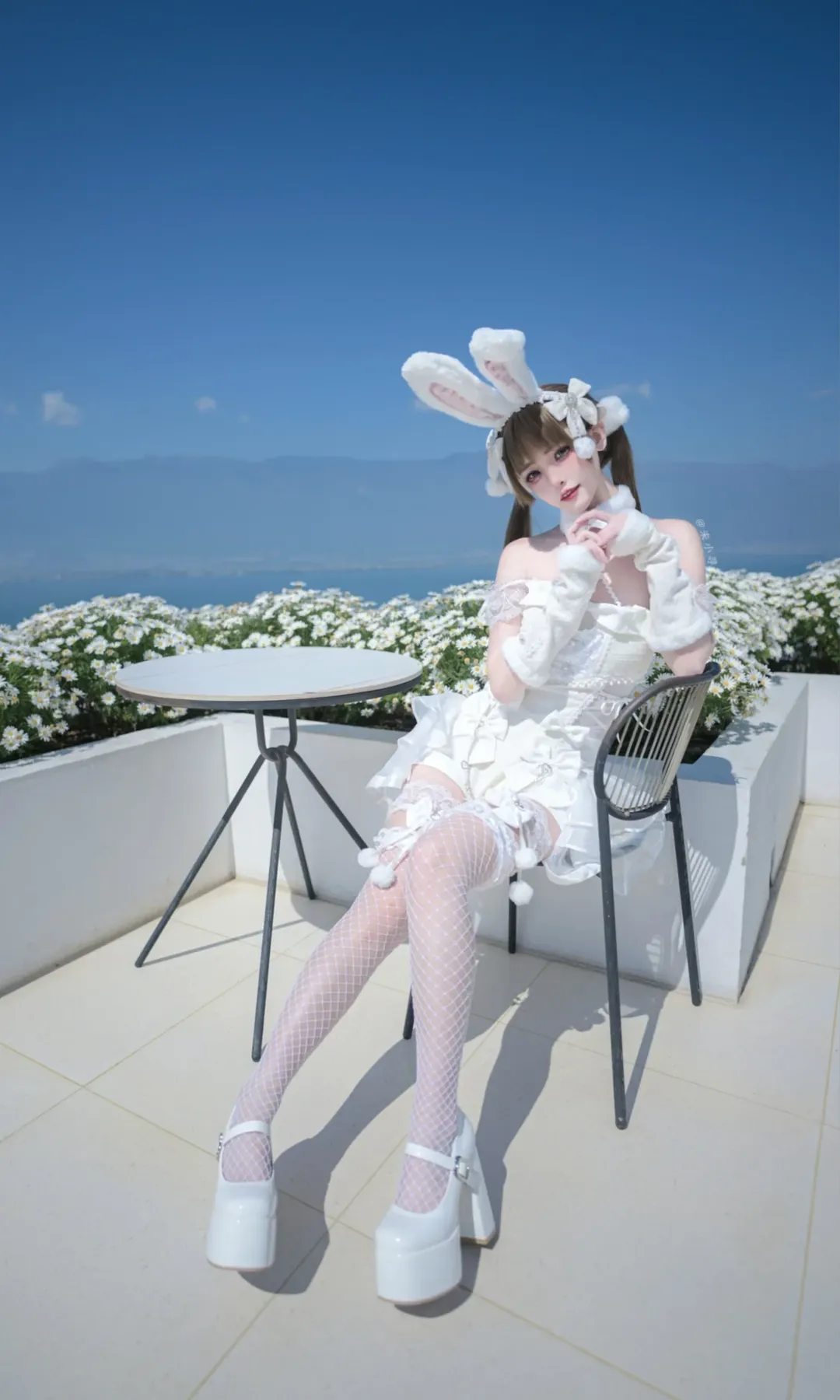Malymoon薄纱花呢兔女郎 日系女仆风外拍记录 - 第 2 张