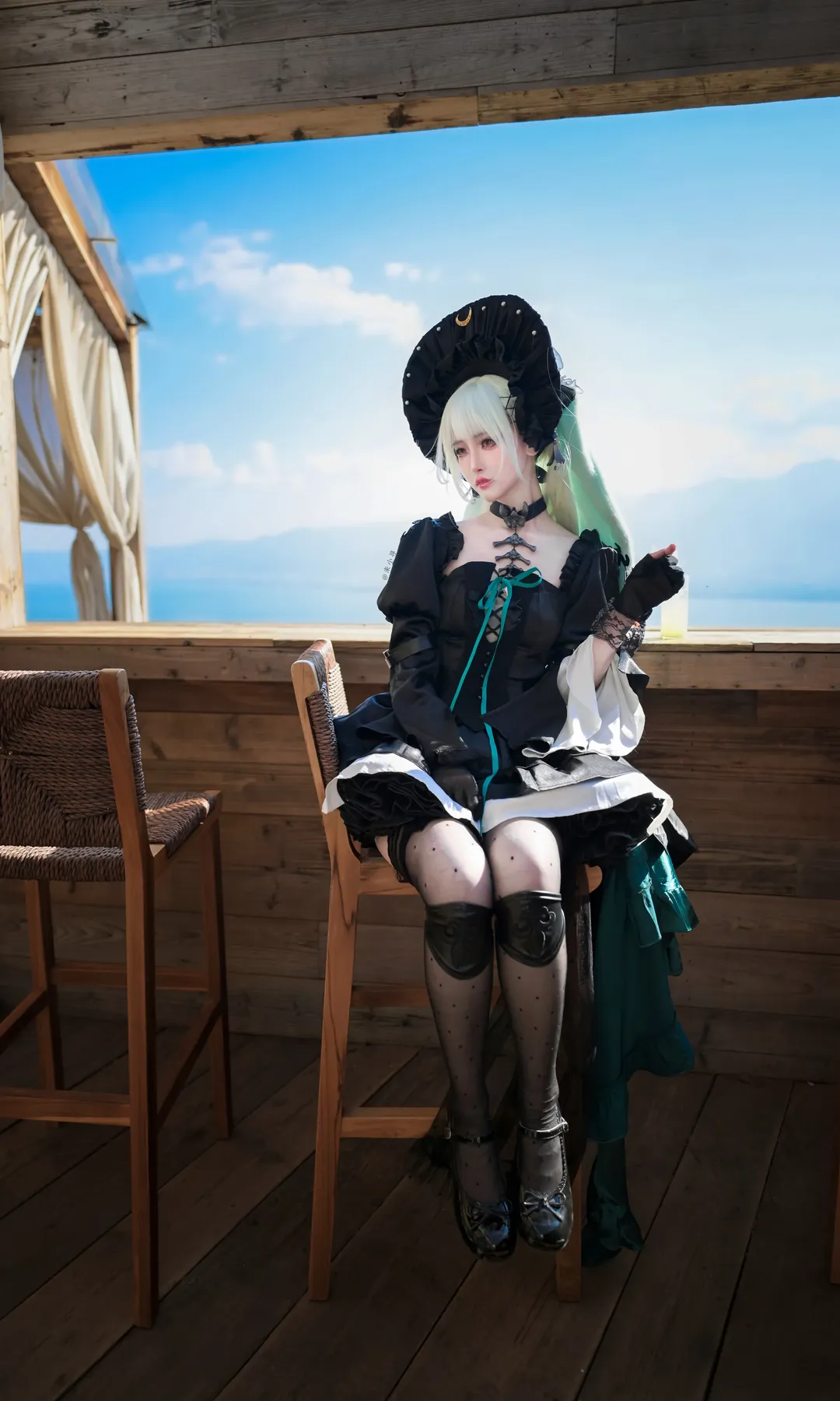 【睦cos】明日方舟 哥特暗黑风与湖畔光影 - 第 3 张
