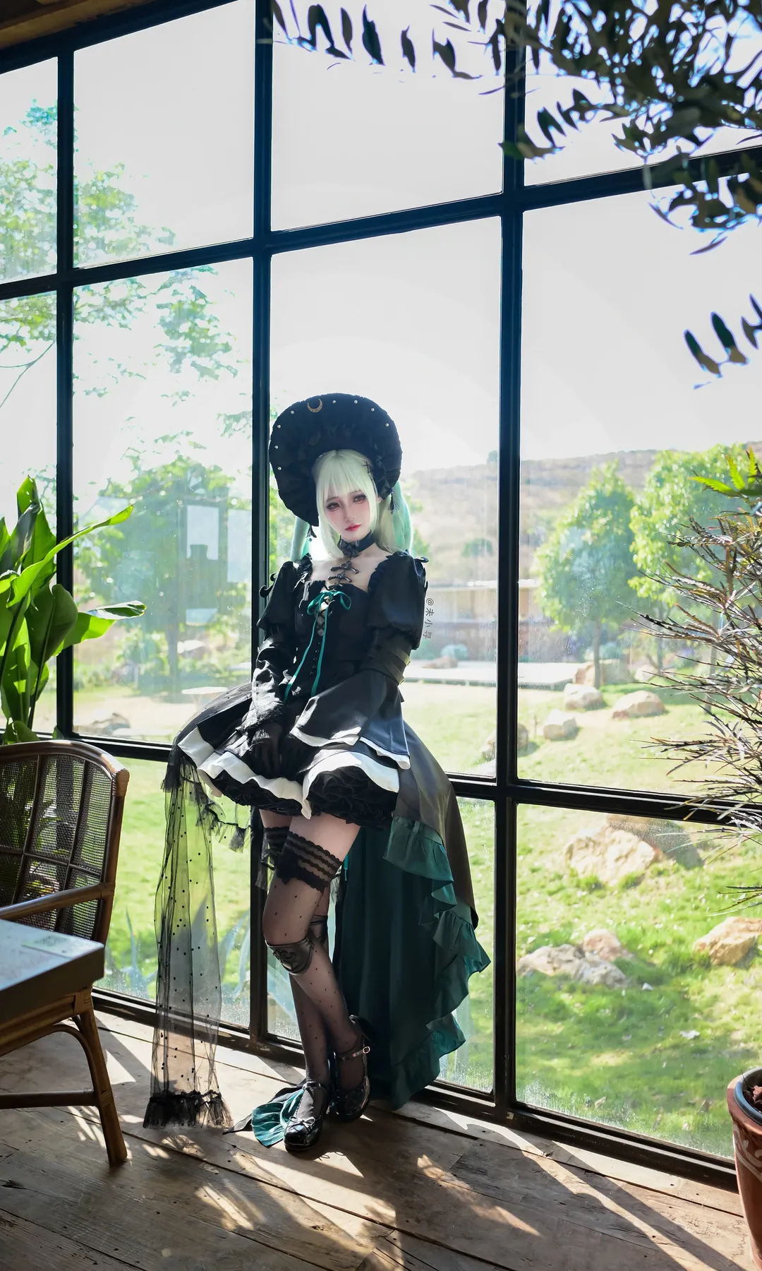 【睦cos】明日方舟 哥特暗黑风与湖畔光影 - 第 5 张