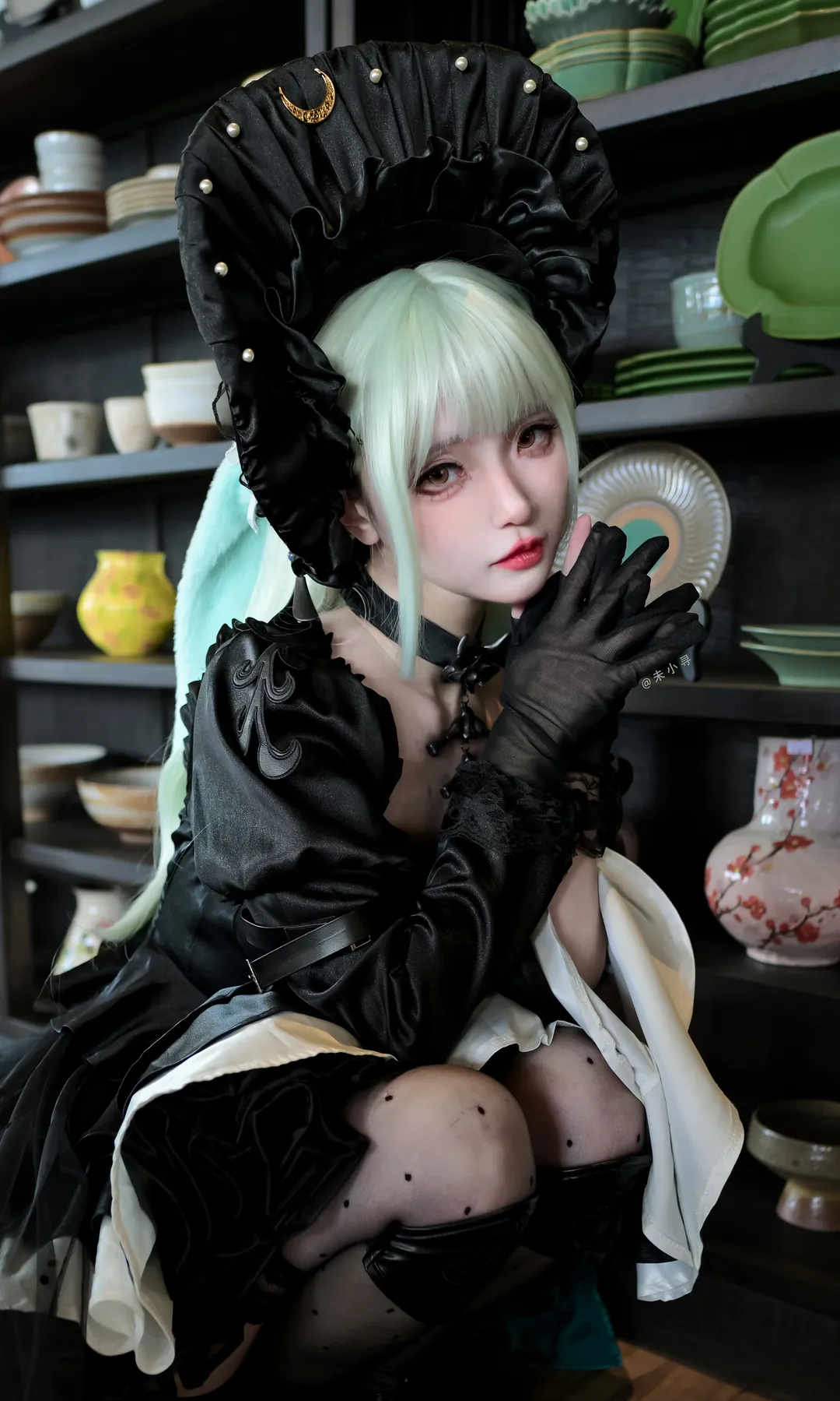 【睦cos】明日方舟 哥特暗黑风与湖畔光影 - 第 8 张