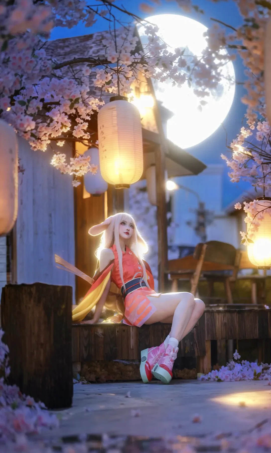 【輝夜姬cos】超時空輝夜姬的月下櫻花之夜 - 第 1 張