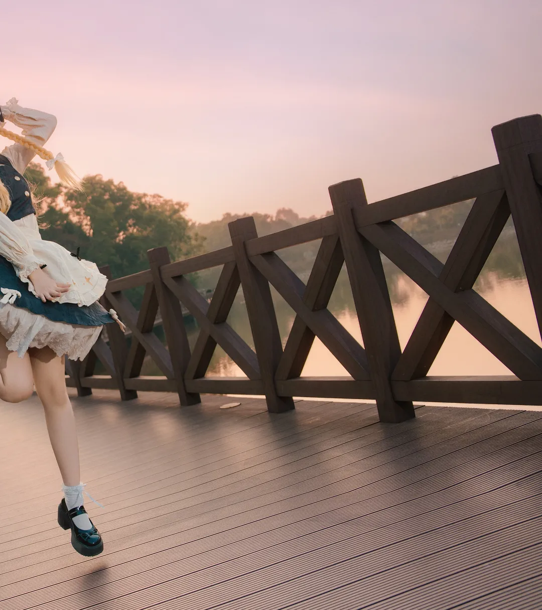 【魔理沙cos】东方Project的普通魔法使 DA☆ZE - 第 4 张