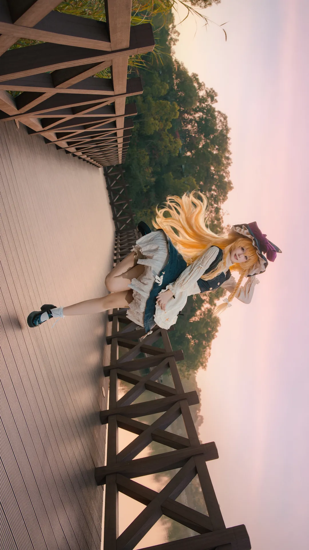 【魔理沙cos】东方Project的普通魔法使 DA☆ZE - 第 5 张