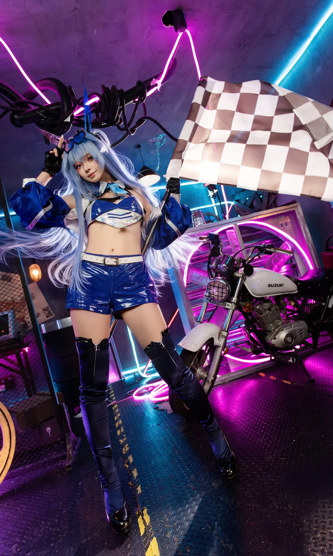 【新泽西cos】碧蓝航线花园赛车服的极速前奏 - 第 1 张