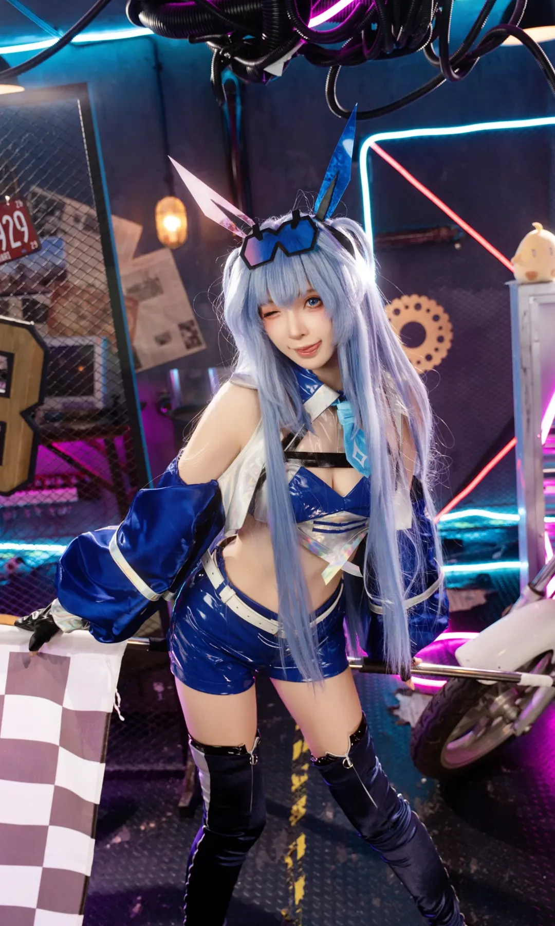 【新泽西cos】碧蓝航线花园赛车服的极速前奏 - 第 2 张