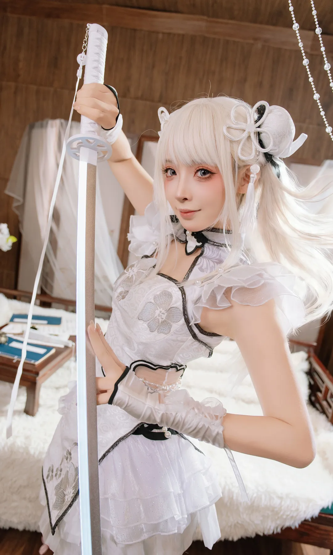 【殷紫萍cos】医者仁心，悬壶济世，再现永劫无间国风侠女 - 第 2 张