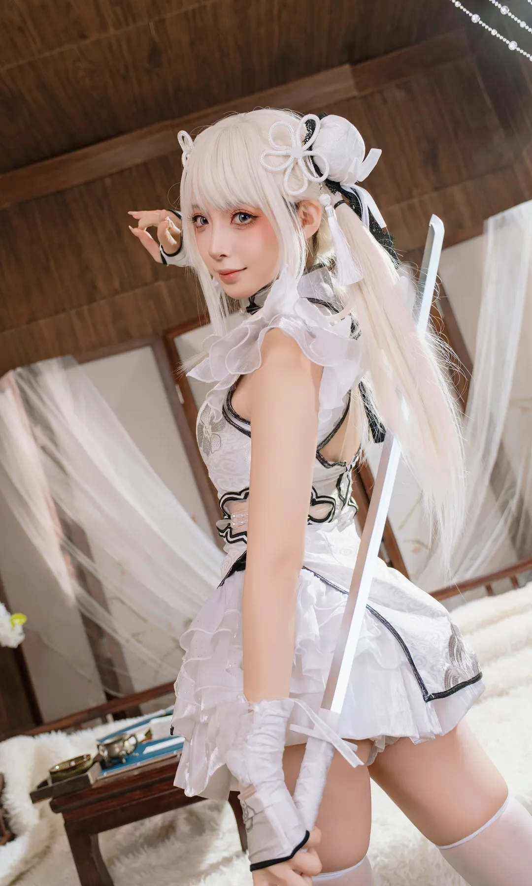 【殷紫萍cos】医者仁心，悬壶济世，再现永劫无间国风侠女