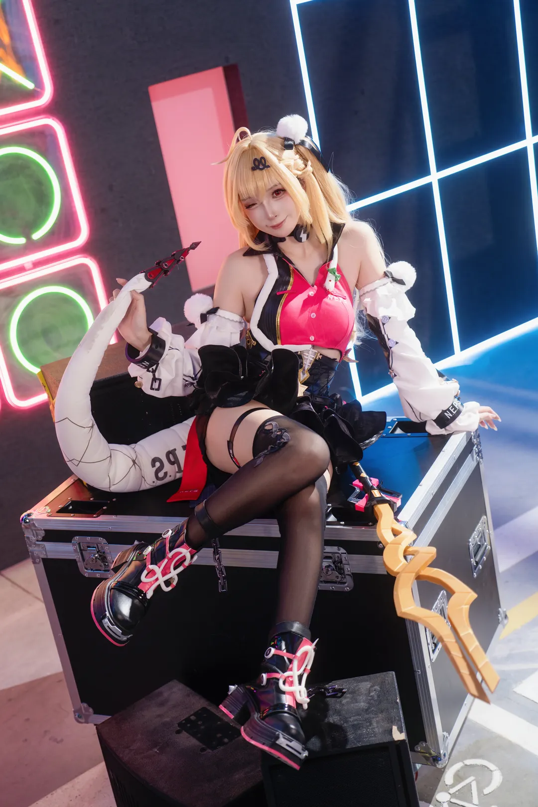 【希希芙cos】绝区零赛博朋克风造型 - 第 2 张