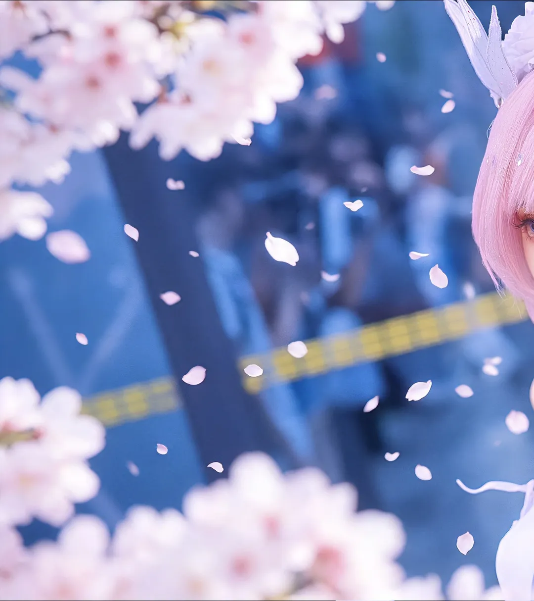 【爱莉希雅cos】花间颂歌里的花嫁精灵 - 第 1 张