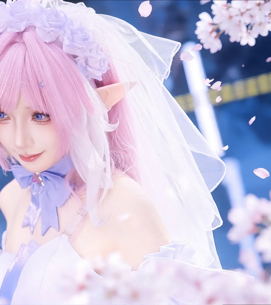【爱莉希雅cos】花间颂歌里的花嫁精灵 - 第 2 张