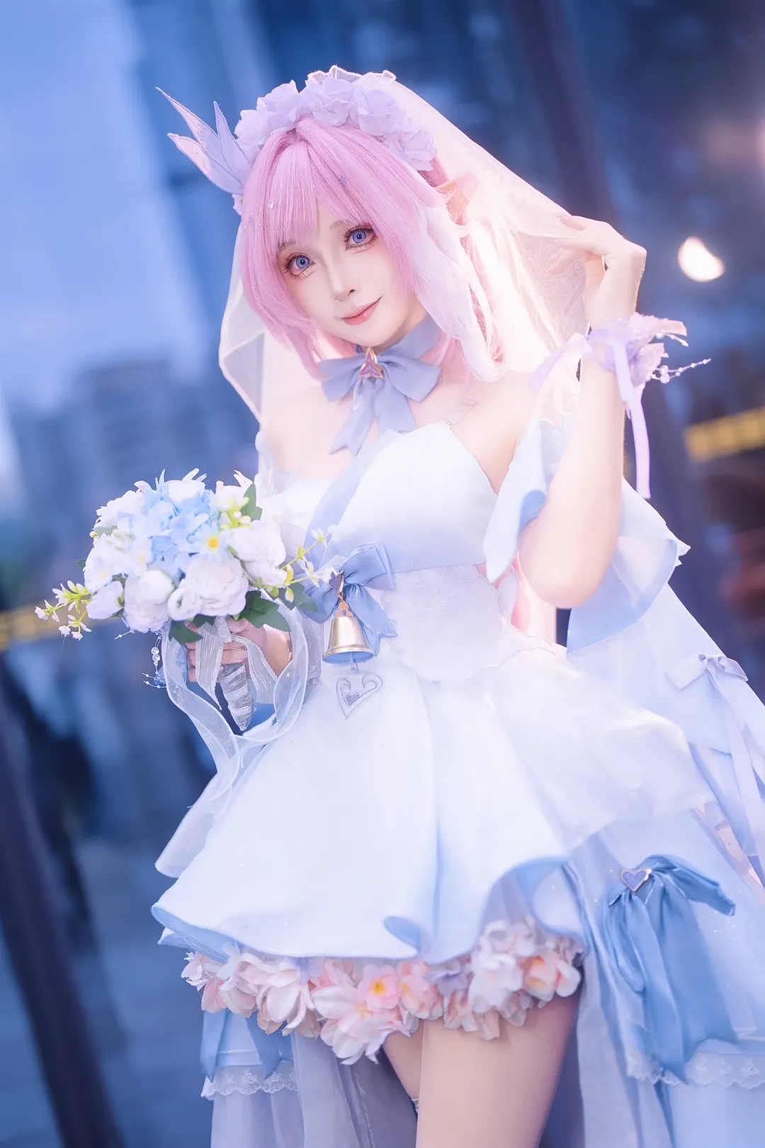 【爱莉希雅cos】花间颂歌里的花嫁精灵 - 第 3 张