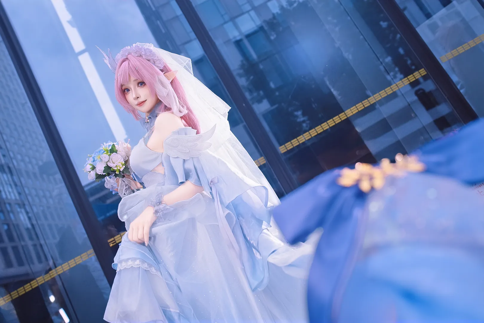 【爱莉希雅cos】花间颂歌里的花嫁精灵 - 第 4 张