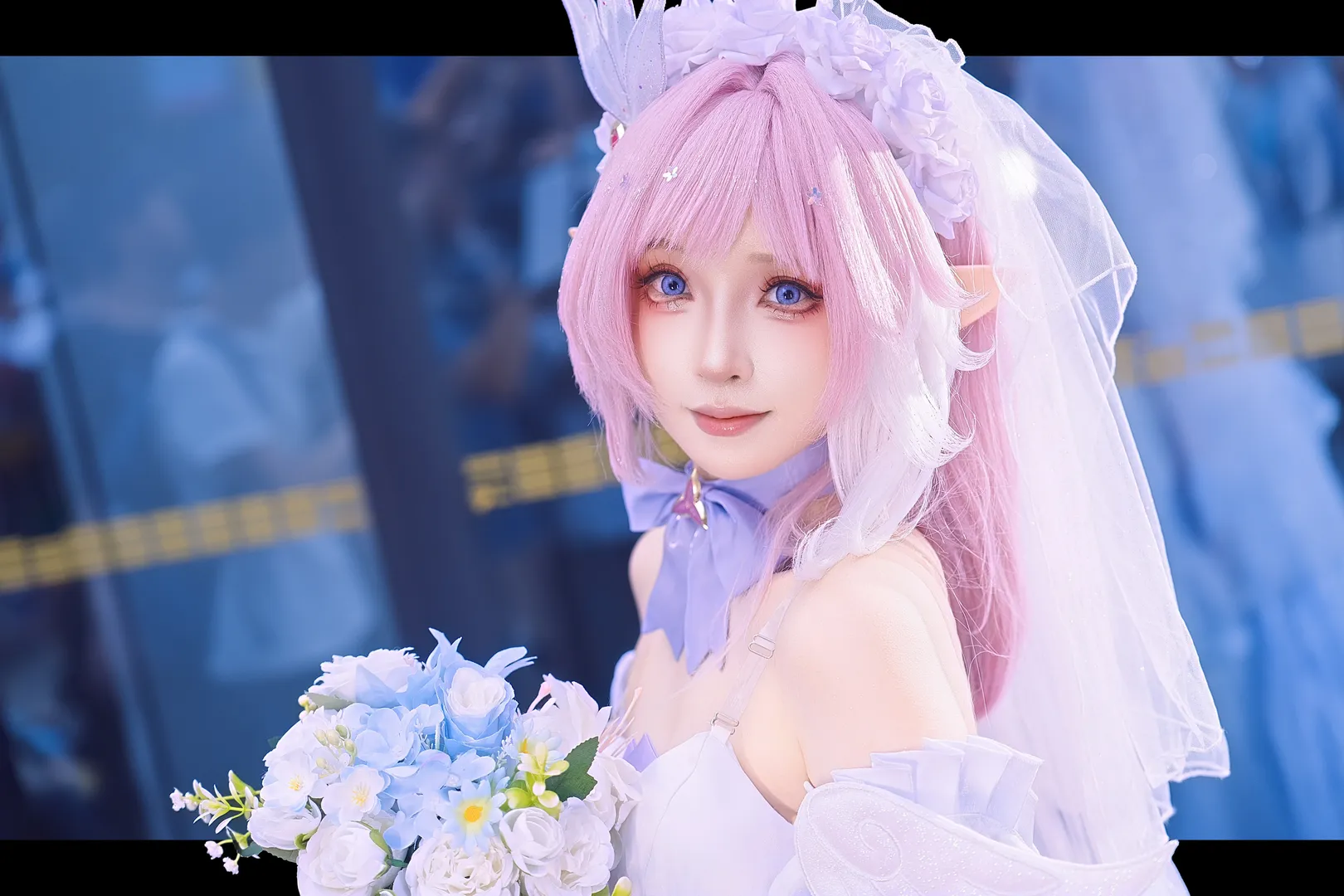 【爱莉希雅cos】花间颂歌里的花嫁精灵 - 第 6 张