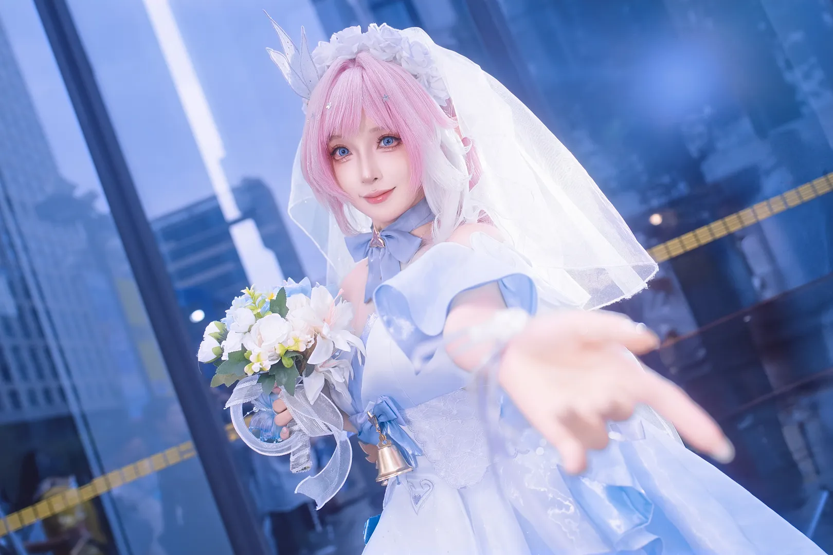 【爱莉希雅cos】花间颂歌里的花嫁精灵 - 第 7 张