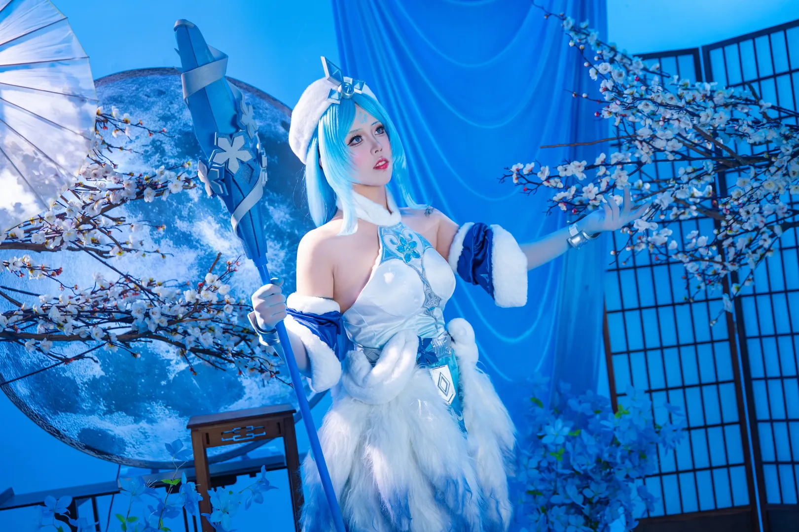 王昭君原皮cos 冰雪之下的清冷感拿捏了 - 第 2 张