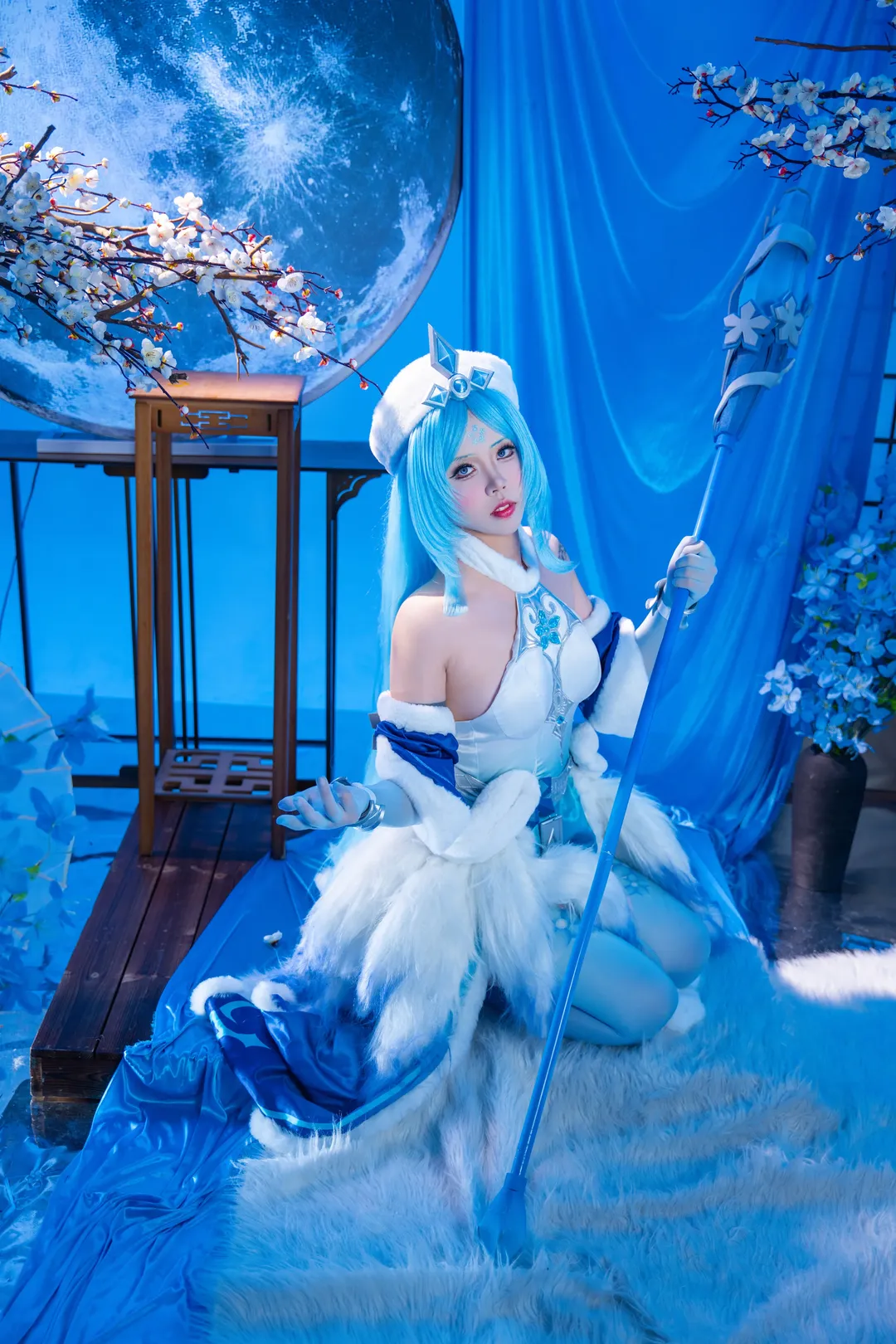 王昭君原皮cos 冰雪之下的清冷感拿捏了 - 第 3 张