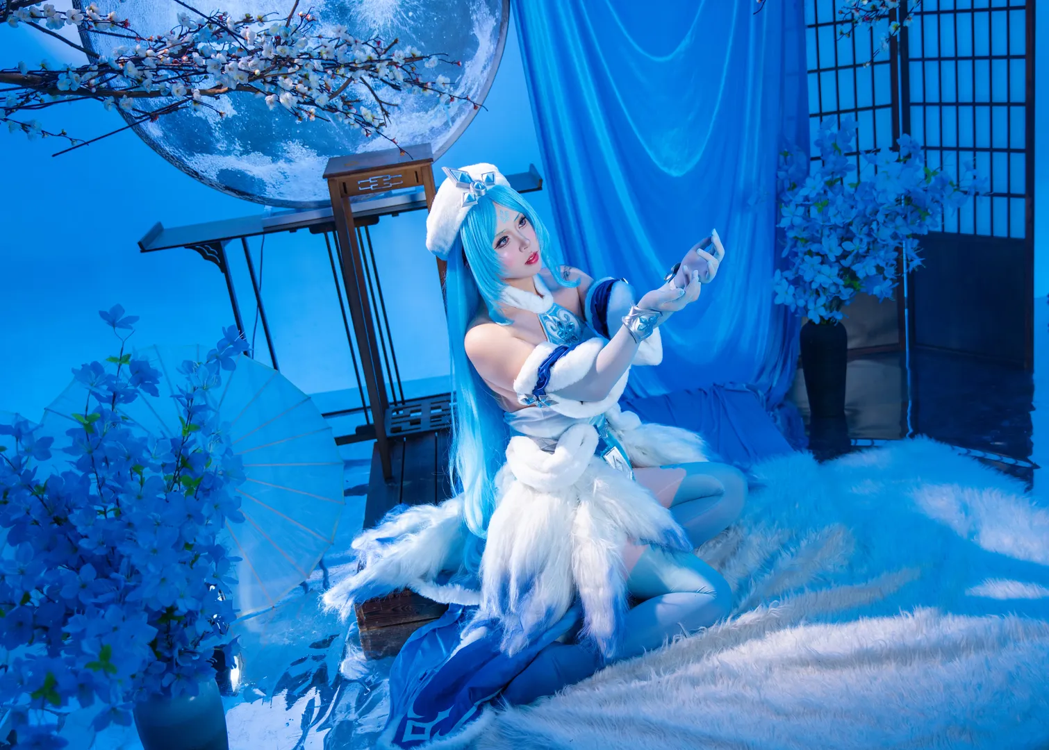 王昭君原皮cos 冰雪之下的清冷感拿捏了 - 第 5 张