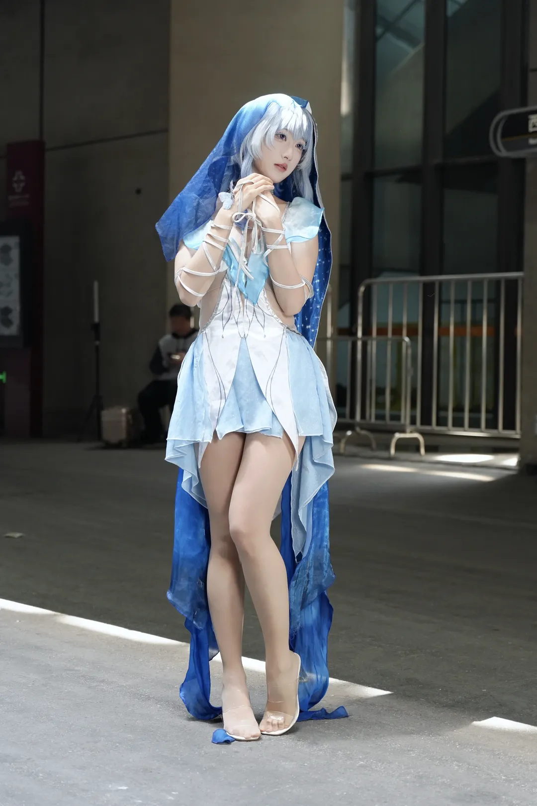 【守岸人cos】水蓝色星空的静谧与灵动 - 第 4 张