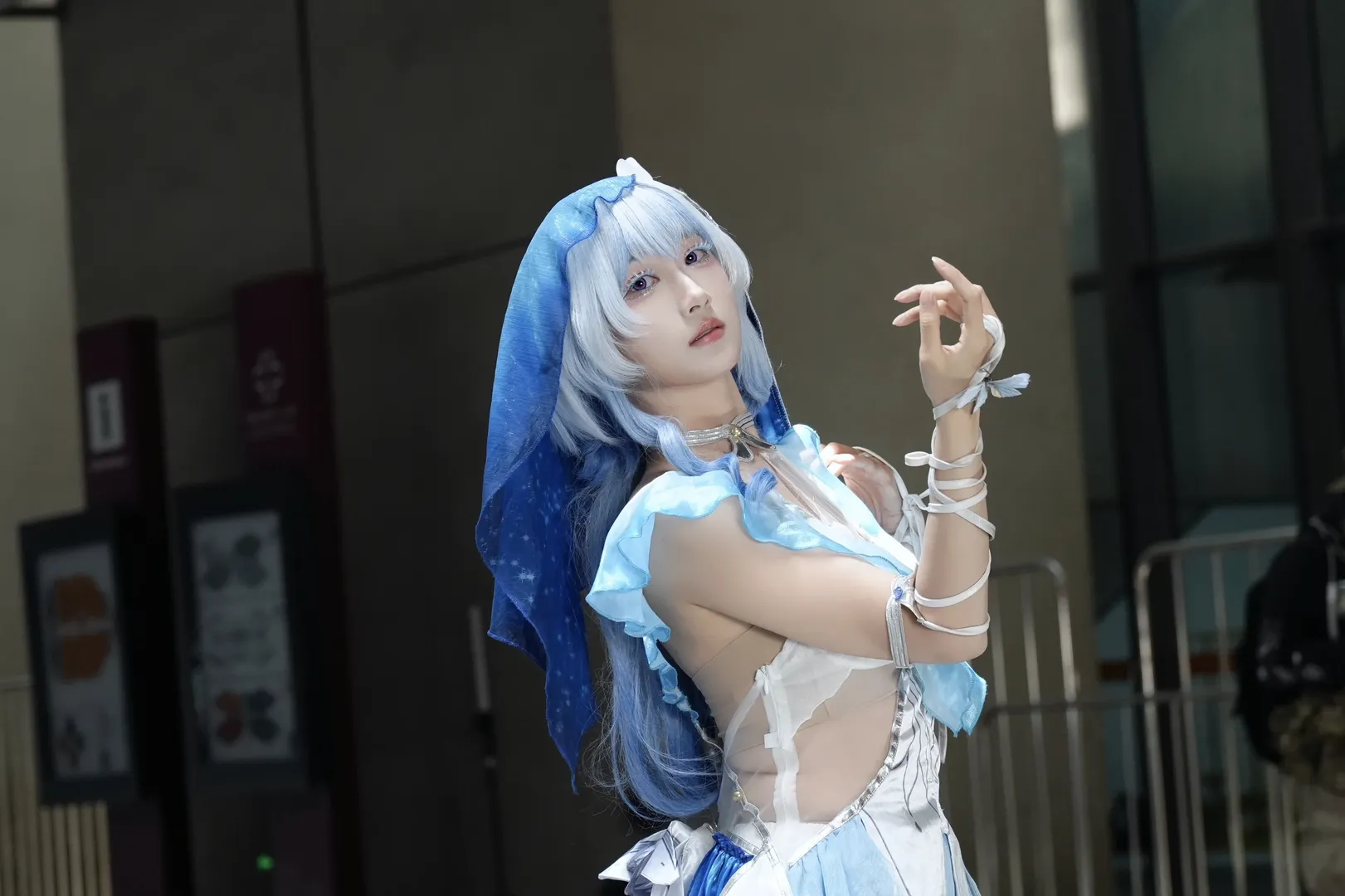 【守岸人cos】水蓝色星空的静谧与灵动 - 第 5 张