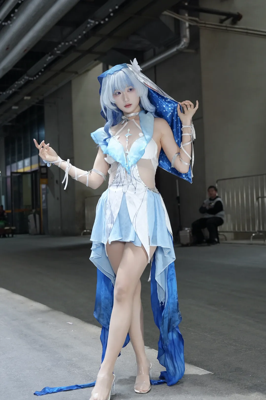 【守岸人cos】水蓝色星空的静谧与灵动 - 第 9 张