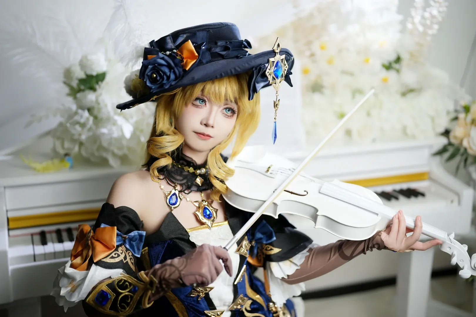 【娜維婭cos】刺玫會定製版玫瑰禮花，重現大小姐的從容優雅 - 第 6 張