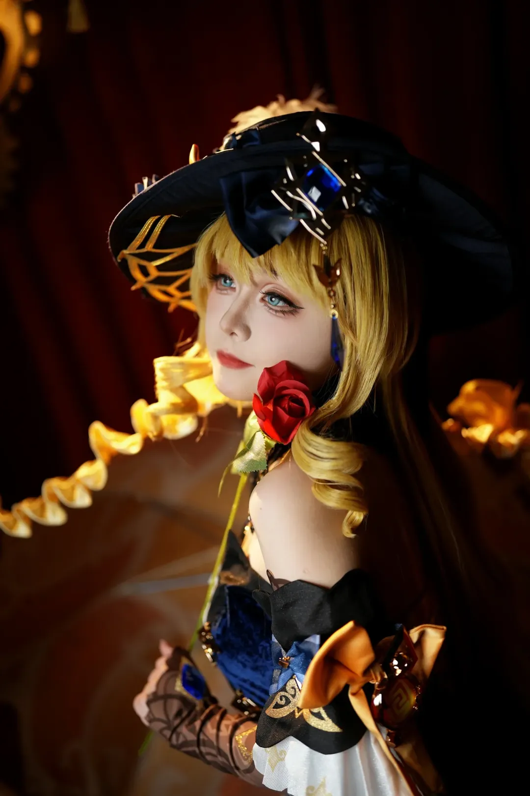 【娜維婭cos】刺玫會定製版玫瑰禮花，重現大小姐的從容優雅 - 第 7 張