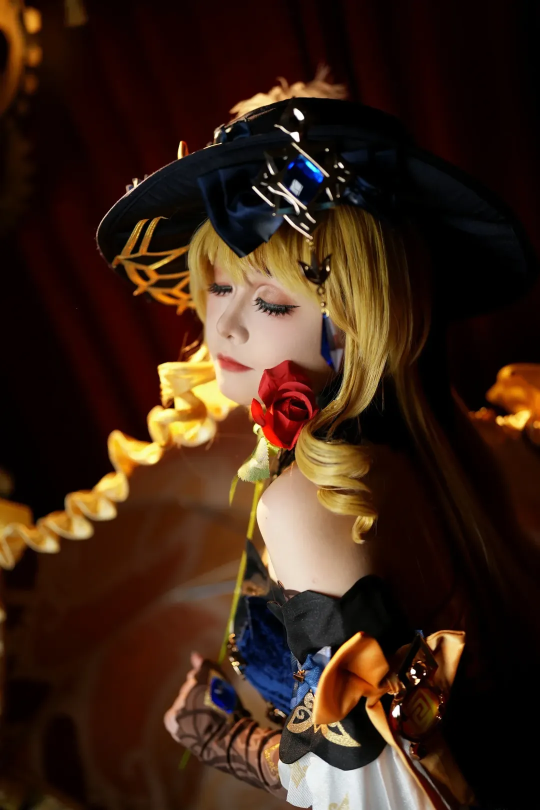 【娜維婭cos】刺玫會定製版玫瑰禮花，重現大小姐的從容優雅 - 第 8 張