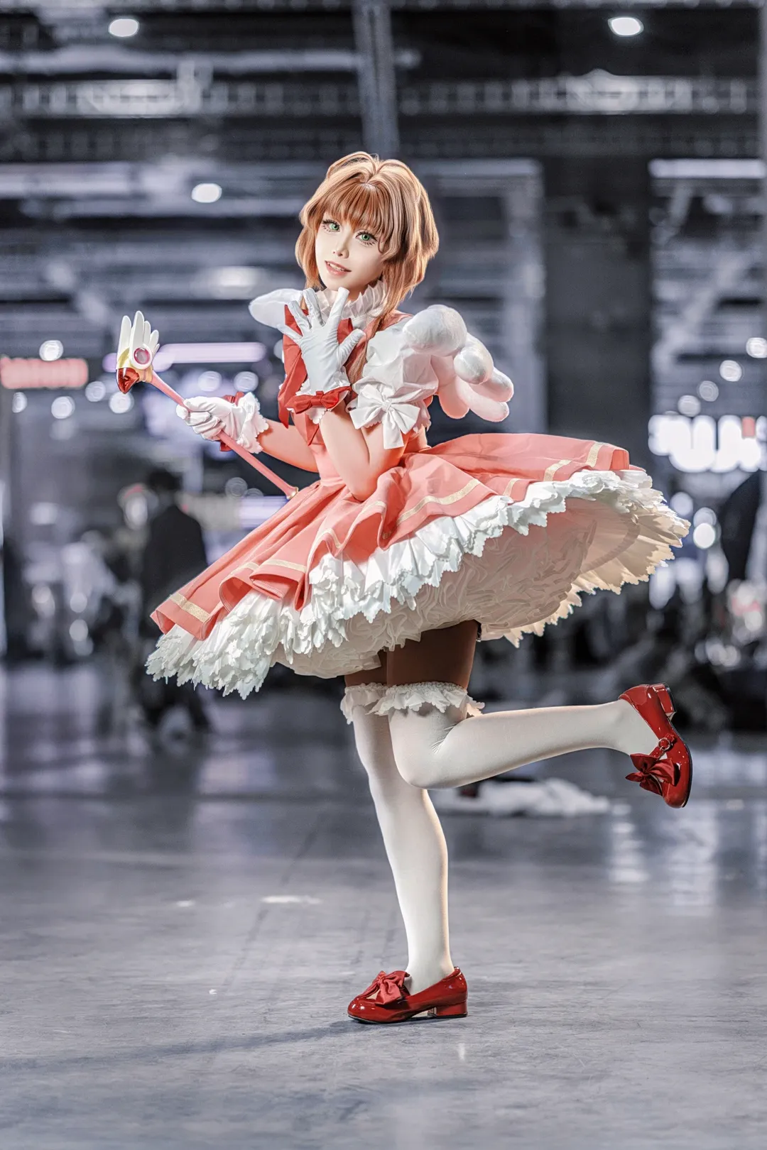 【木之本櫻cos】魔卡少女櫻的紅白戰鬥服場照分享 - 第 2 張