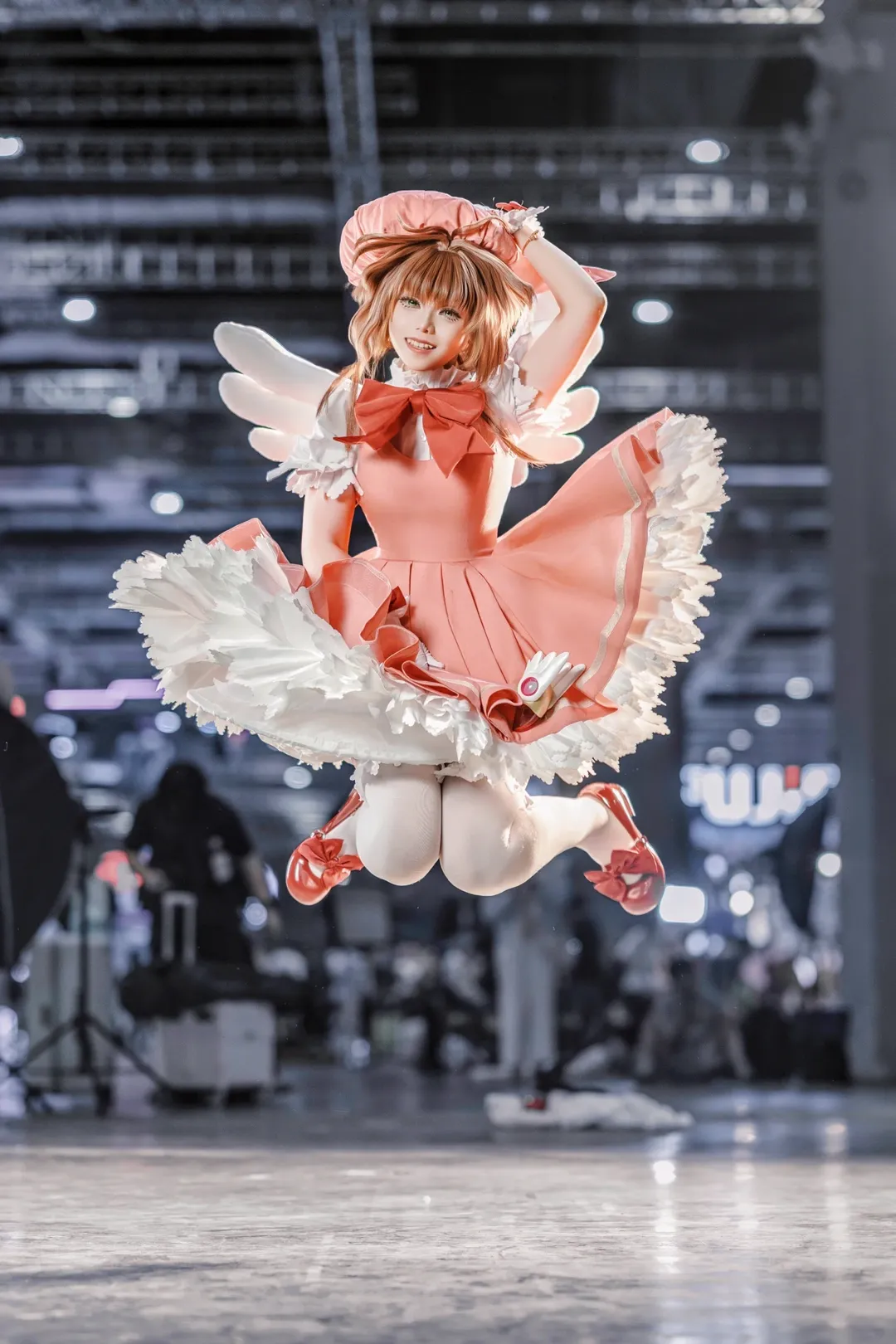 【木之本櫻cos】魔卡少女櫻的紅白戰鬥服場照分享 - 第 5 張