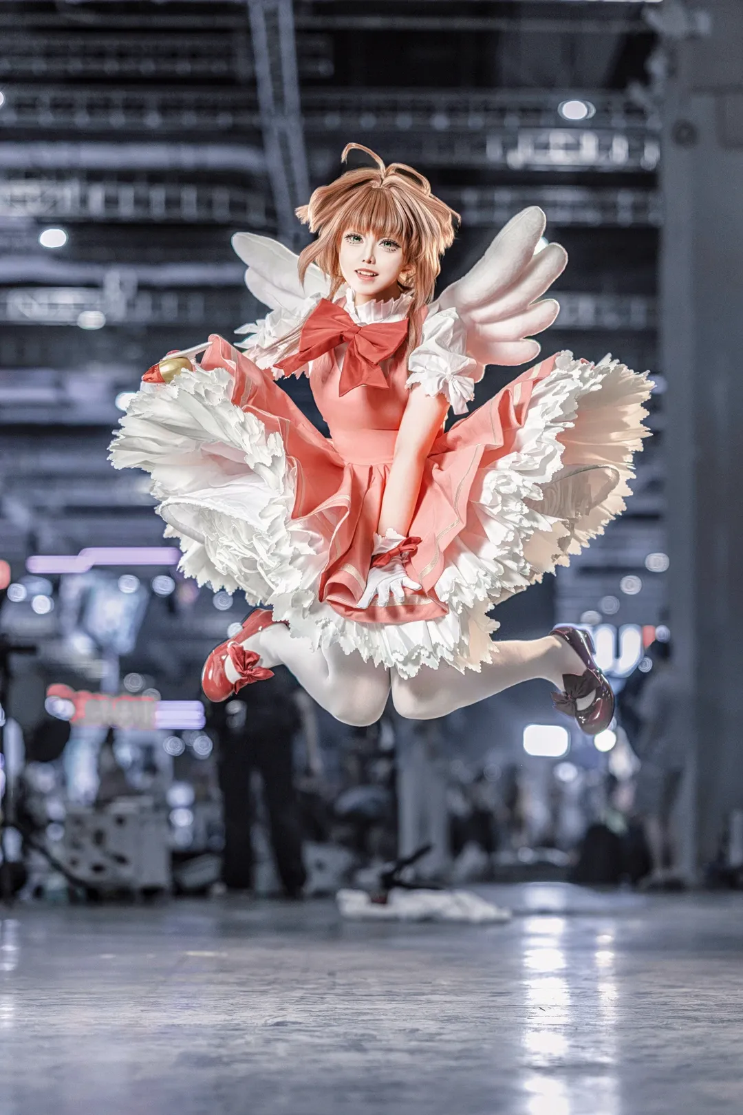 【木之本櫻cos】魔卡少女櫻的紅白戰鬥服場照分享 - 第 6 張
