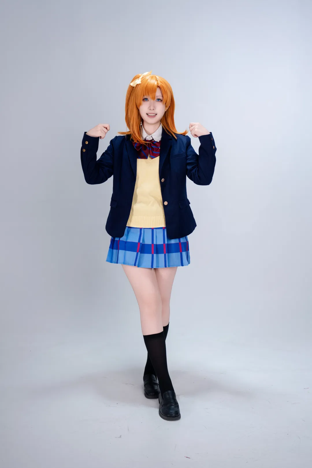 【高坂穗乃果cos】校园里的元气担当，永远热烈鲜活 - 第 7 张