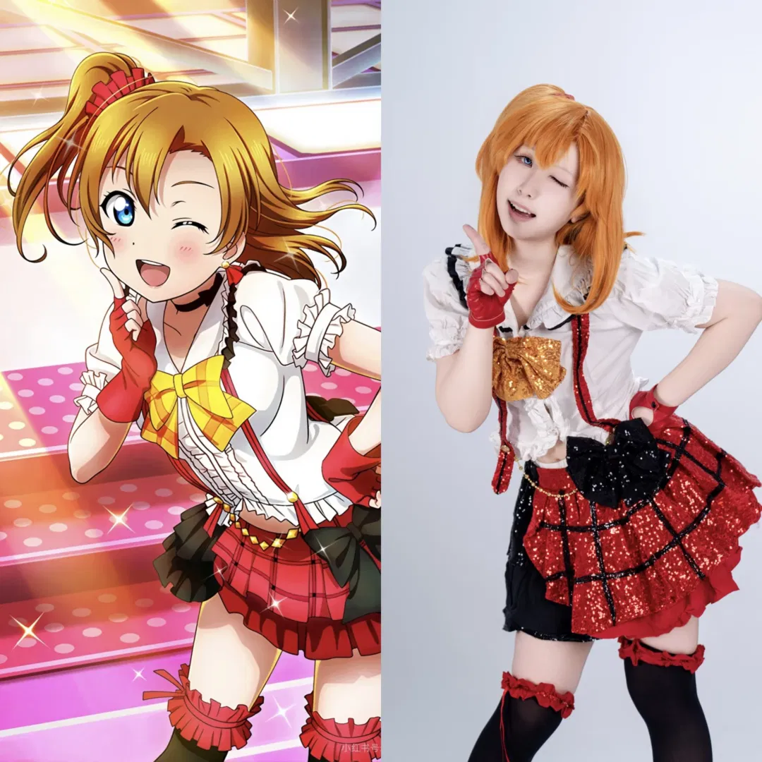 高坂穗乃果cos lovelive 活在当下的舞台时刻 - 第 1 张