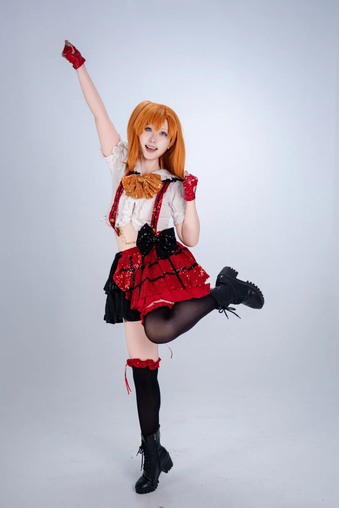 高坂穗乃果cos lovelive 活在当下的舞台时刻