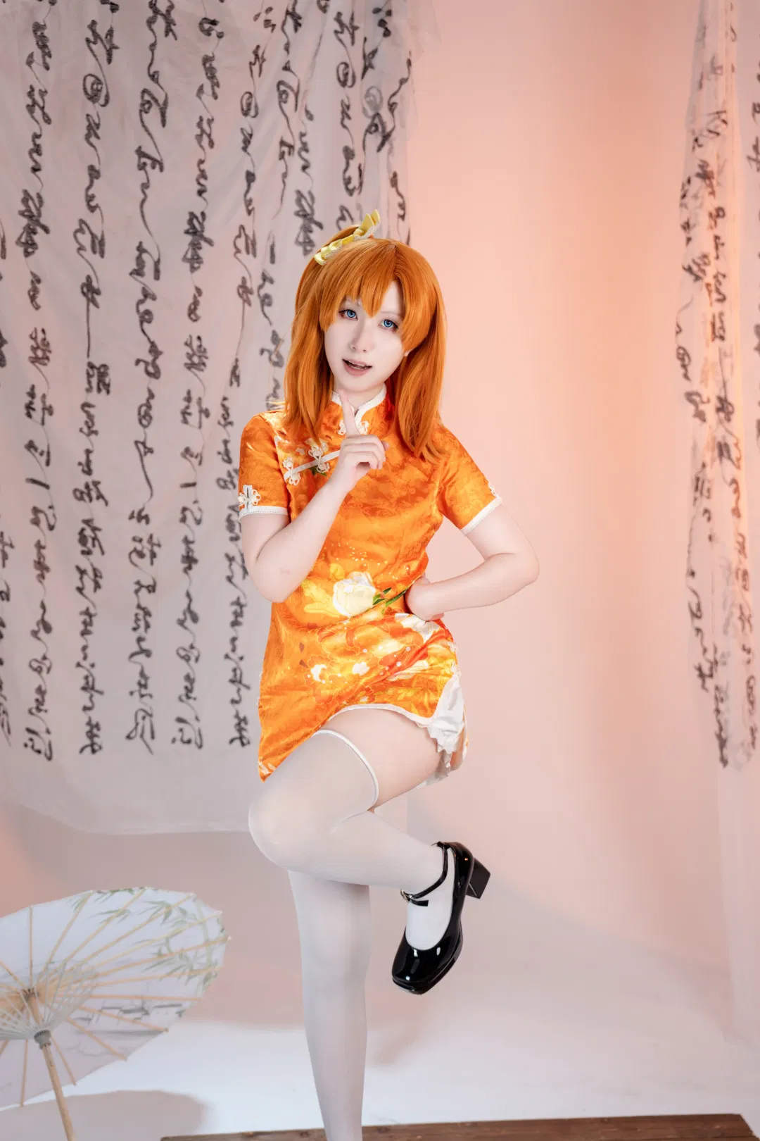 【高坂穗乃果cos】lovelive比阳光更明亮的旗袍未觉醒 - 第 2 张