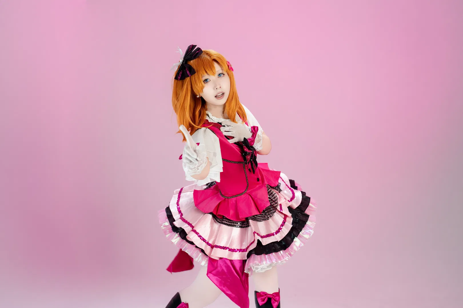 【高坂穗乃果cos】永远KiraKira的舞台打歌服 - 第 3 张