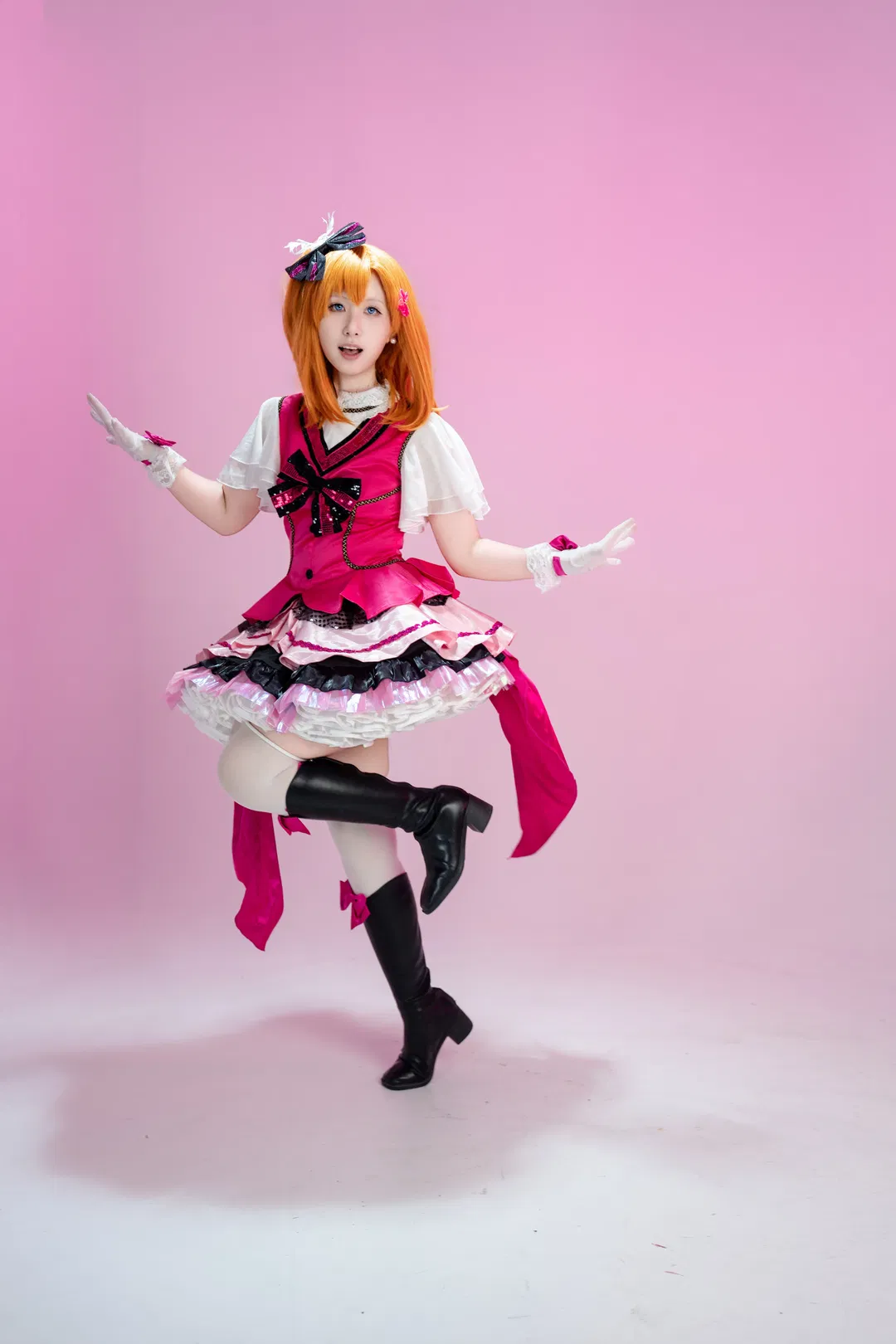【高坂穗乃果cos】永远KiraKira的舞台打歌服 - 第 4 张