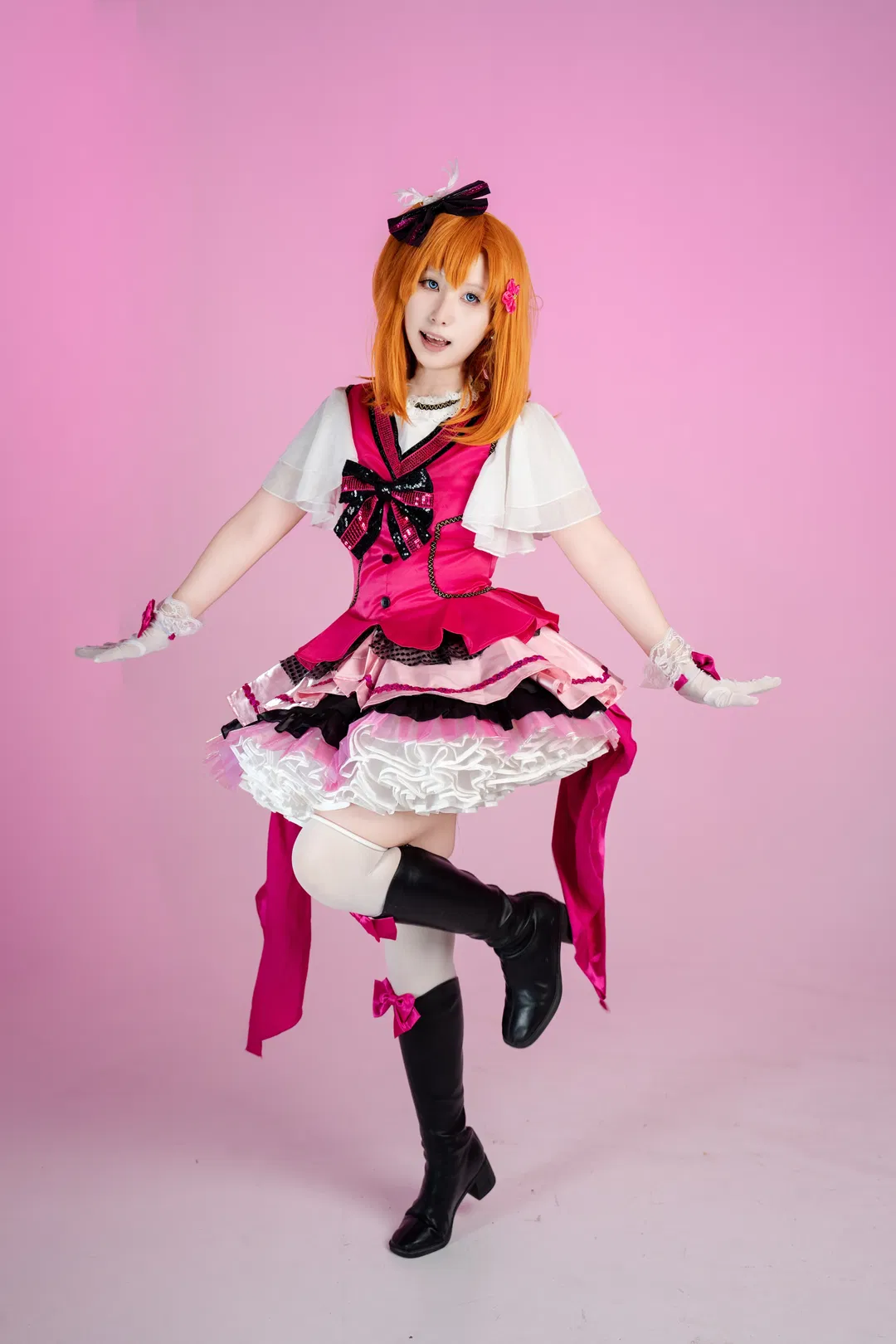 【高坂穗乃果cos】永远KiraKira的舞台打歌服 - 第 5 张