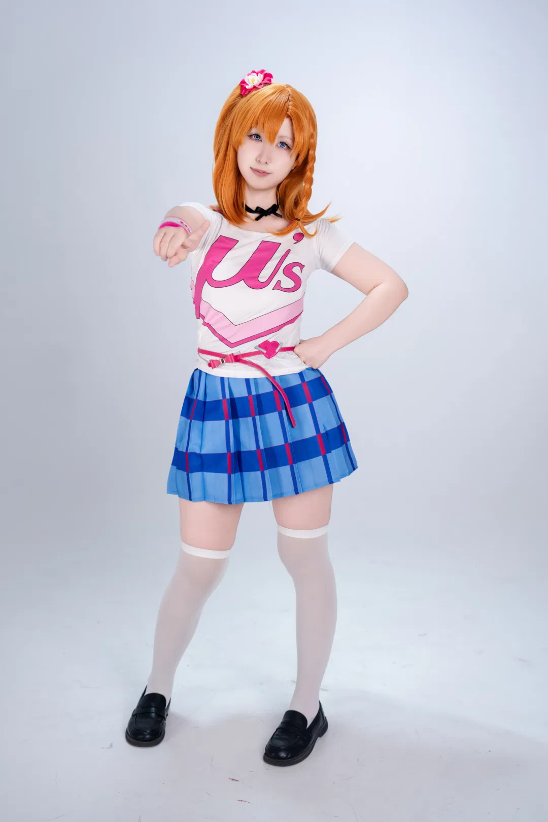 【高坂穗乃果cos】lovelive happymaker打歌服完美还原 - 第 3 张